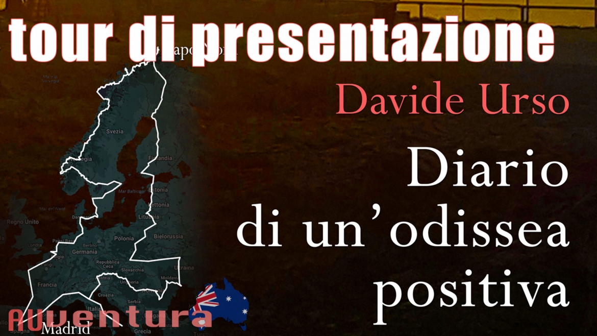 Diario di un&#039;odissea positiva, il tour di presentazione del libro